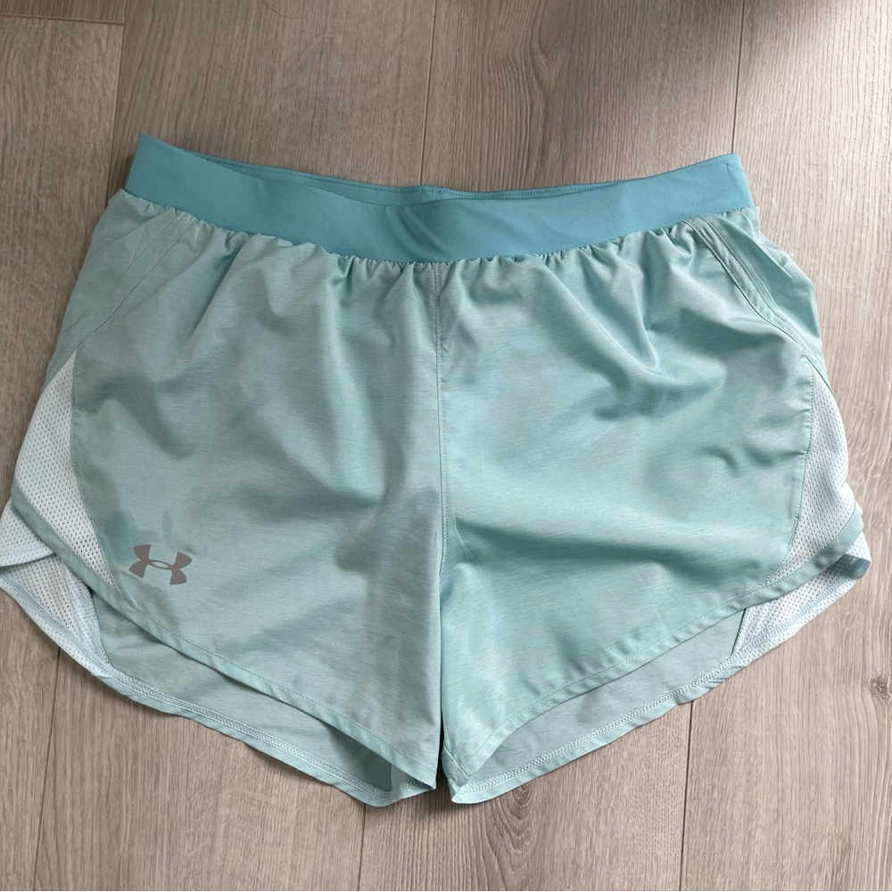 Under Armour Heat Gear Blue Athletic Running Short size M
